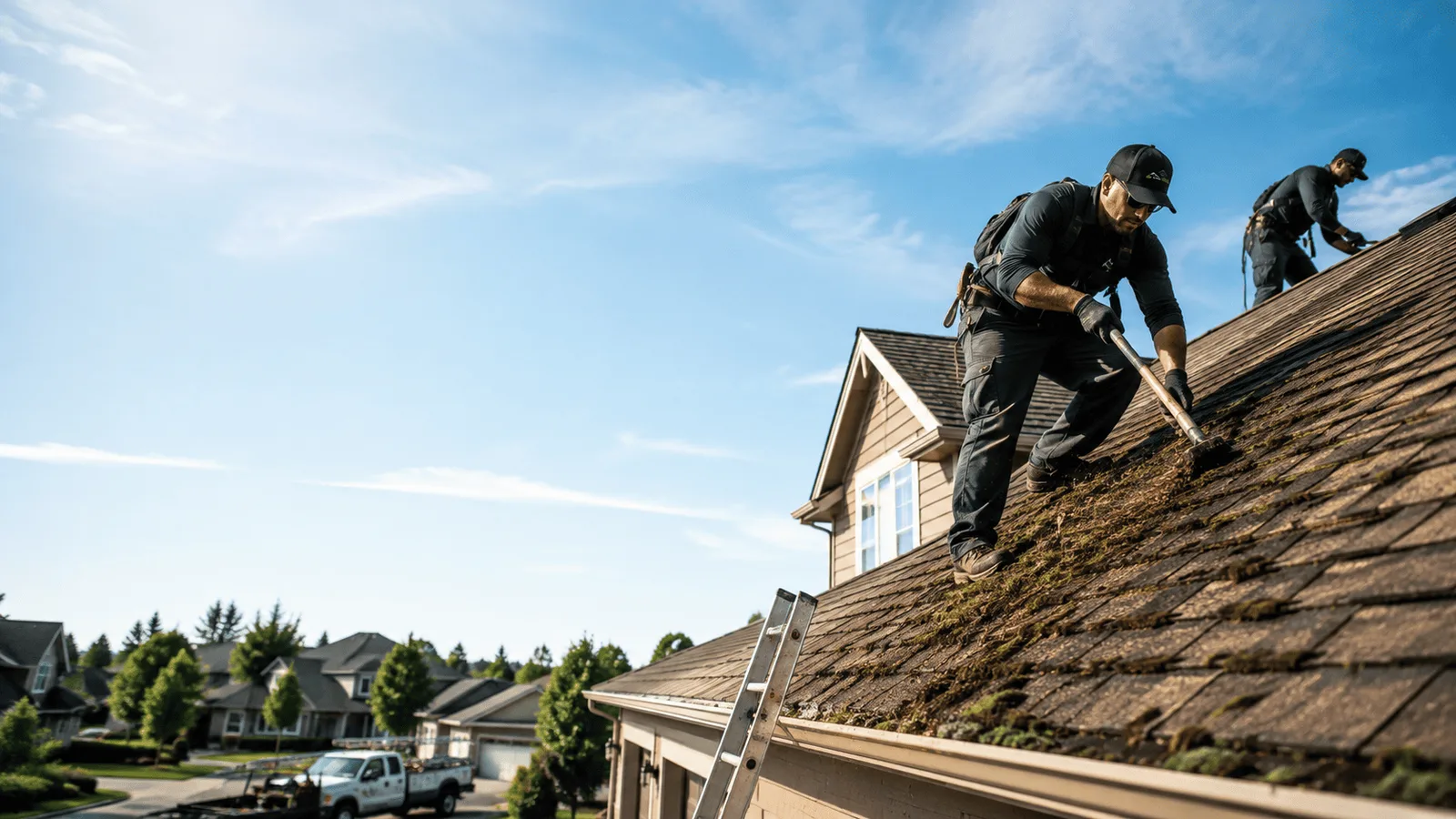 Roof Moss Removal in Bynum, TX near me